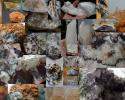 We have all types, sizes and prices of great rock and mineral pieces!